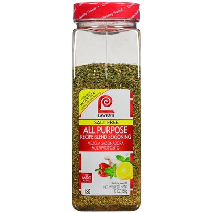 Lawrys Salt Free All Purpose Recipe Blend, 6 x 13 oz Case - DOT product image 4