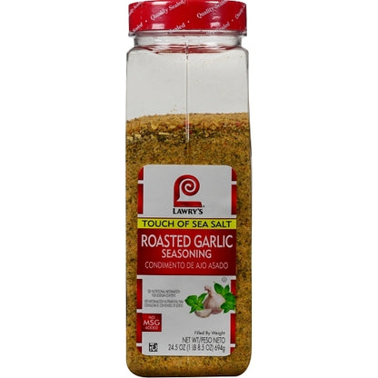 Lawrys Touch of Salt Roasted Garlic Herb Seasoning, 6 x 24.5 oz Case - DOT product image 7