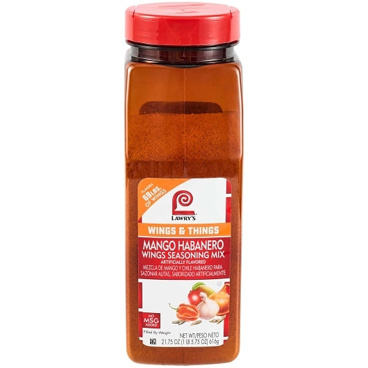Lawrys Mango Habanero Wing, 6 x 21.75 oz Case - DOT product image 2