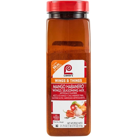Lawrys Mango Habanero Wing, 6 x 21.75 oz Case - DOT product image 4