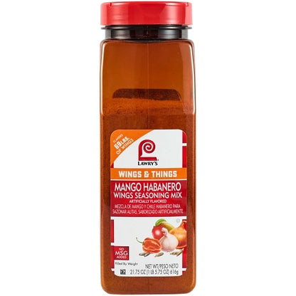 Lawrys Mango Habanero Wing, 6 x 21.75 oz Case - DOT product image 4