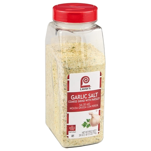 Lawrys Coarse Ground Garlic Salt With Parsley, 6 x 28 oz Case - DOT product image 8