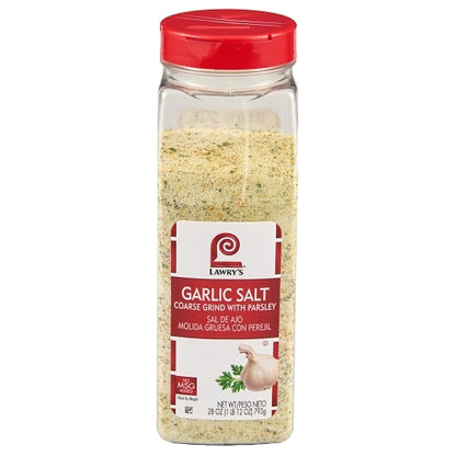 Lawrys Coarse Ground Garlic Salt With Parsley, 6 x 28 oz Case - DOT product image 2