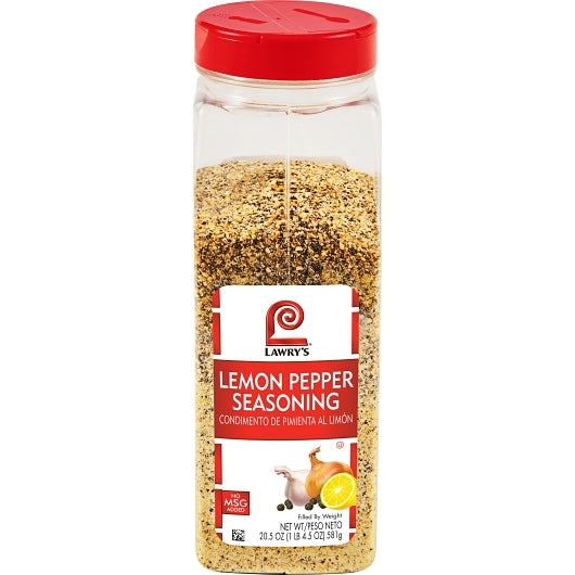 Lawrys Lemon Pepper No Msg Lemon Pepper Seasoning, 6 x 20.5 oz Case - DOT product image 2