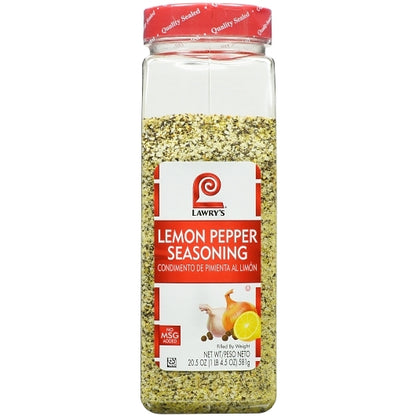 Lawrys Lemon Pepper No Msg Lemon Pepper Seasoning, 6 x 20.5 oz Case - DOT product image 5