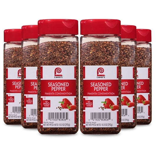 Lawry`s Seasoned Pepper , 6 x 10.3 oz Case - DOT product image 6