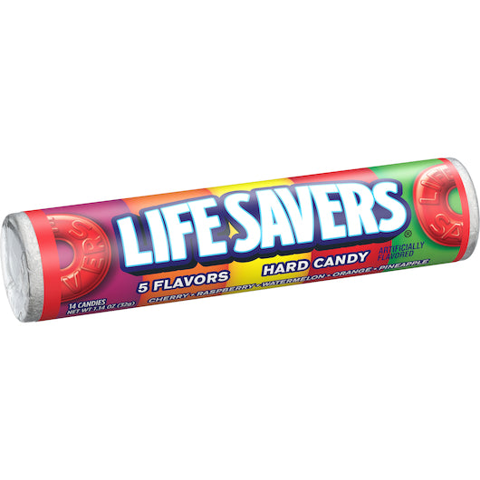 Life Savers Five Flavor Candy Roll, 15 x 20 x 1.14 oz Case - DOT product image 2