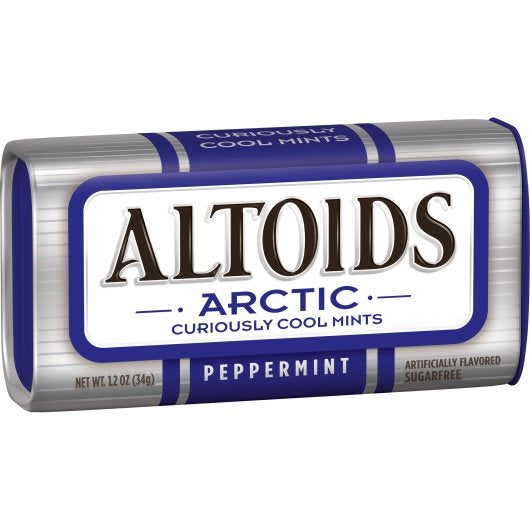 Altoids Arctic Peppermint, 12 x 8 x 1.2 oz Case - Candy & Confections