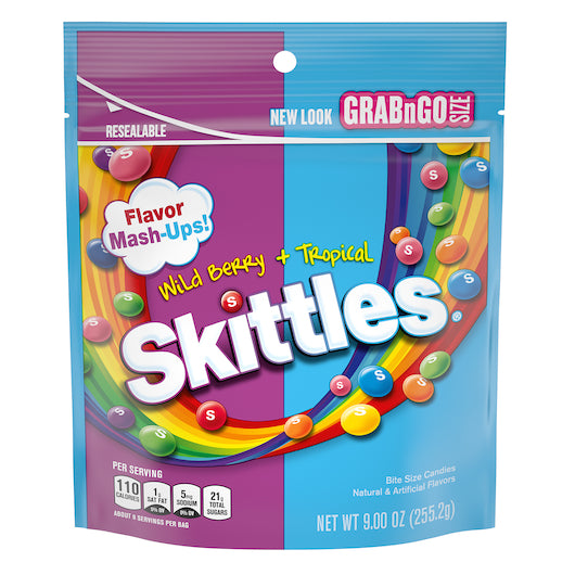 Skittles Mash Ups Stand Up Bags, 8 x 9 oz Case - DOT product image 4