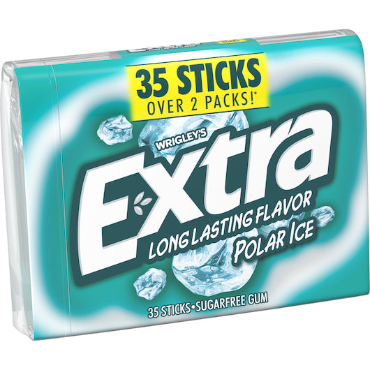 Extra GUM POLAR ICE, 8 x 6 x 35 PC Case - DOT product image 2
