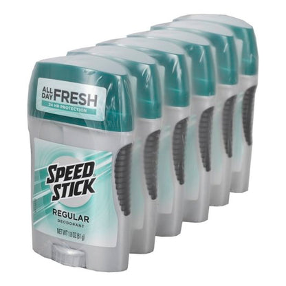 Mennen Speed Stick Women's Aluminum-Free Regular Deodorant, 2 x 6 x 1.8 oz Case - Health & Personal Care