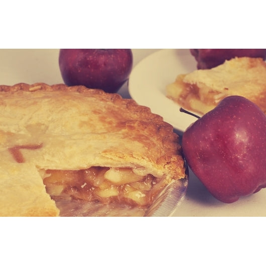 Foxtail 10 Inch Unbaked Apple Pie, 6 x 46 oz Case - Bakery & Desserts