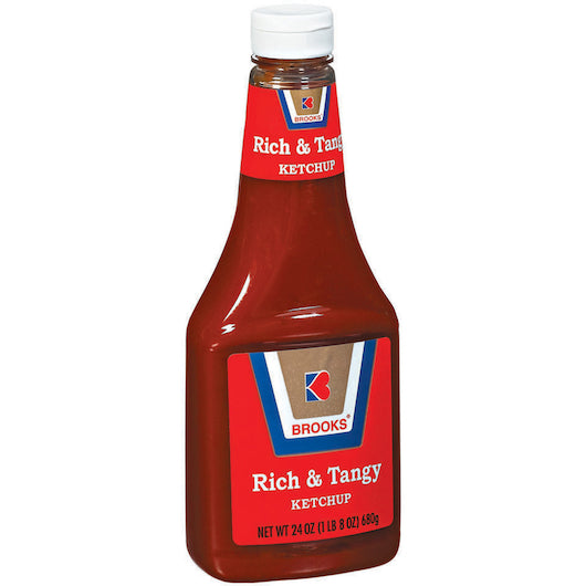Birds Eye Foods Tomato Ketchup Bottle, 12 x 24 oz Case - Alternate product angle or state