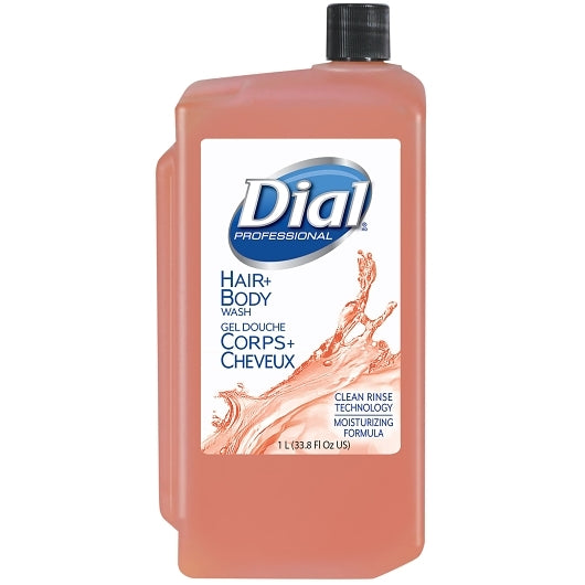Dial Refill Hair And Body Wash, 8 x 33.8 fl oz Case - DOT product image 3