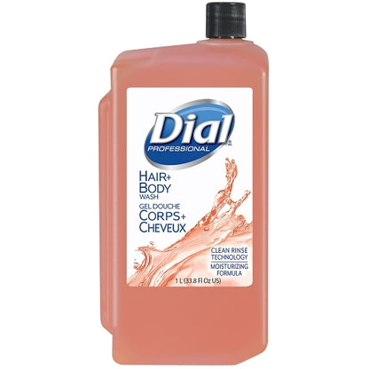 Dial Refill Hair And Body Wash, 8 x 33.8 fl oz Case - DOT product image 3