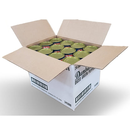 Moody Dunbar Diced PEPPERS DICED GREEN, 24 x 15 oz Case - DOT product image 6