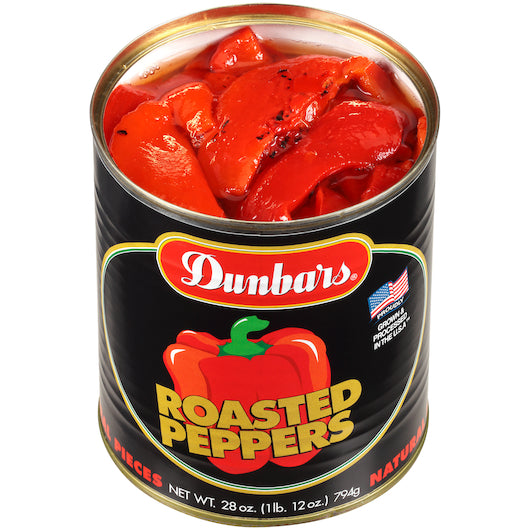 Dunbars PEPPER FIRE ROASTED RED, 12 x 1 each Case - GS1 product shown out of package