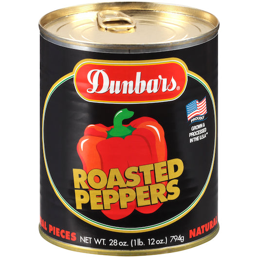 Dunbars Fire Roasted Red Peppers, Gluten Free (28 Oz. Can, 12 Cans Per Case) - DOT product image 4