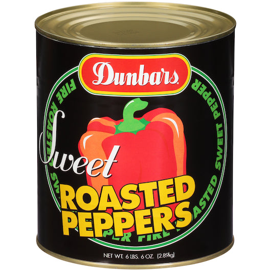 Dunbars Roasted Red Pepper Pieces - No. 10 Can (102 OZ, 6 Cans Per Case) - DOT product image 2