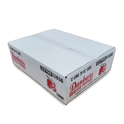 Dunbars PEPPER FIRE. ROASTED RED, 12 x 28 oz Case - GS1 closed shipping case image