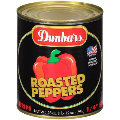 Dunbars Sweet Roasted Red Pepper Strips (28 Oz. Can, 12 Cans Per Case) - DOT product image 3