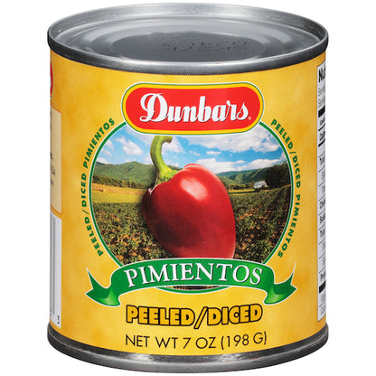Moody Dunbar Diced PIMENTO DICED RED PEELED, 24 x 1 each Case - DOT product image 3