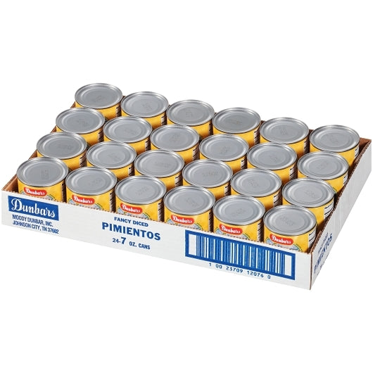 Moody Dunbar Diced PIMENTO DICED RED PEELED, 24 x 1 each Case - DOT product image 6