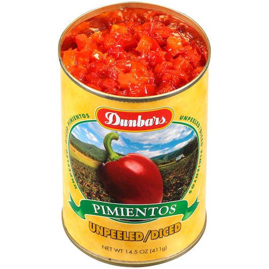 Moody Dunbar Diced PIMENTO DICED RED UNPEELED, 24 x 14.4 oz Case - DOT product image 4