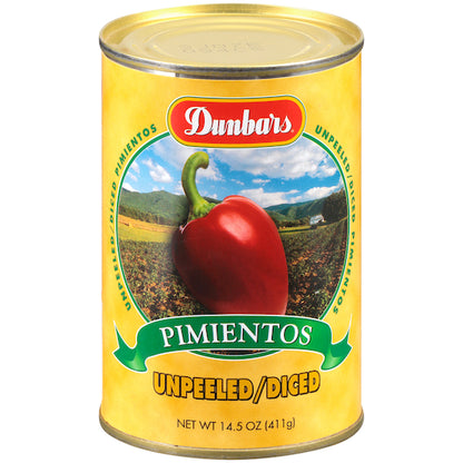 Moody Dunbar Diced PIMENTO DICED RED UNPEELED, 24 x 14.4 oz Case - DOT product image 3