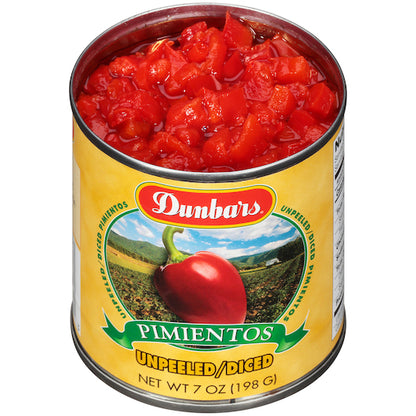 Moody Dunbar Diced PIMENTO DICED RED UNPEELED, 24 x 1 each Case - DOT product image 4