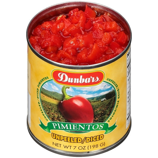 Moody Dunbar Diced PIMENTO DICED RED UNPEELED, 24 x 1 each Case - DOT product image 5