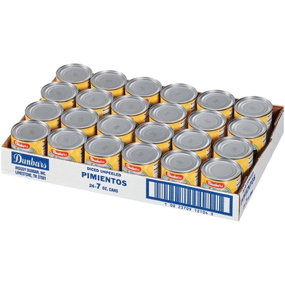 Moody Dunbar Diced PIMENTO DICED RED UNPEELED, 24 x 1 each Case - DOT product image 8