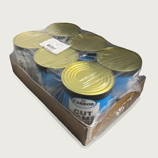 Cannon Extra Standard Cut Low Sodium Yams, 6 x 1 each Case - GS1 closed shipping case image