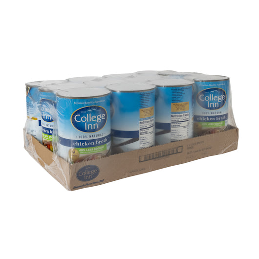 College Inn Low Sodium Chicken Broth, 12 x 48 oz Case - DOT product image 6