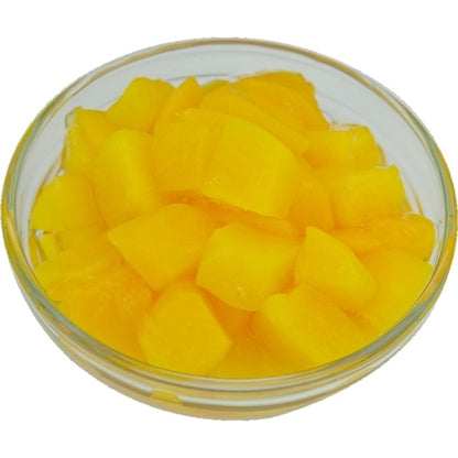 Peaches Lite Diced Peaches in Extra Light Syrup, 6 x 105 oz Case - DOT product image 2
