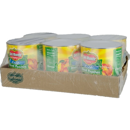 Peaches Lite Diced Peaches in Extra Light Syrup, 6 x 105 oz Case - DOT product image 5