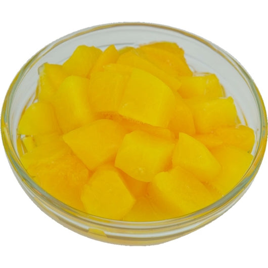 Peaches Lite Diced Peaches in Extra Light Syrup, 6 x 105 oz Case - DOT product image 4