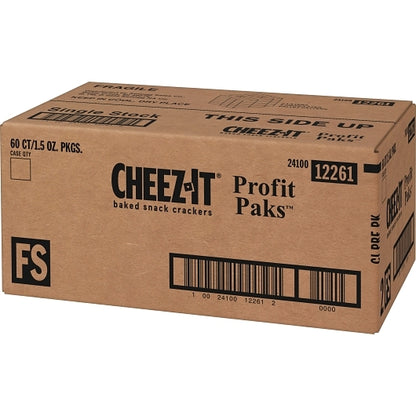 Cheez-It Profit Paks Original Crackers, 60 x 1.5 oz Case - DOT product image 8