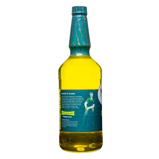 Major Peters Sweetened Lime Juice, 6 x 33.8 oz Case - DOT product image 2