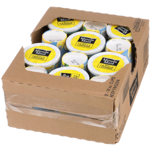 Minute Maid Cup Soft Frozen Lemon Lemonade, 12 x 12 ct Case - DOT product image 3