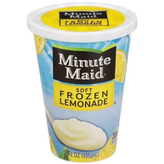 Minute Maid Cup Soft Frozen Lemon Lemonade, 12 x 12 ct Case - DOT product image 2