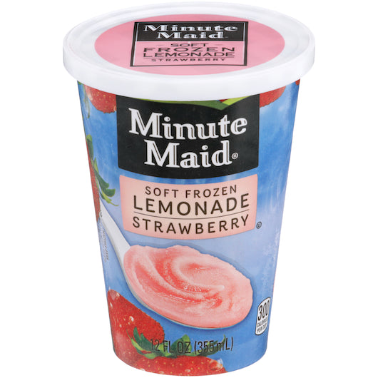 Minute Maid Strawberry Lemonade Soft Frozen Drink, 12 x 12 oz Case - DOT product image 7