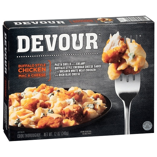 Devour BUFFALO CHICKEN MAC N CHEESE, 8 x 12 oz Case - DOT product image 6