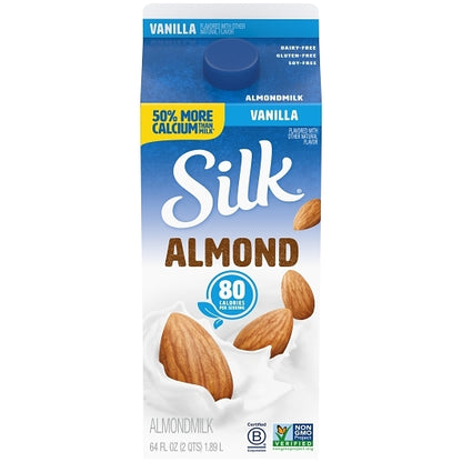 Silk Extended Shelf Life Pure Vanilla Almond Milk, 6 x 64 fl oz Case - DOT product image 7