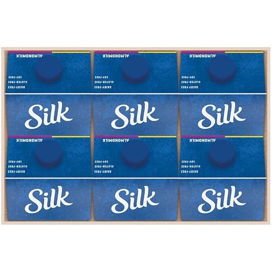 Silk Extended Shelf Life Pure Unsweetened Vanilla Almond Milk, 6 x 64 fl oz Case - DOT product image 8