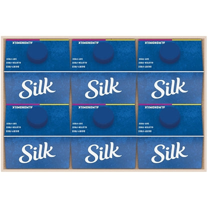 Silk Extended Shelf Life Pure Unsweetened Vanilla Almond Milk, 6 x 64 fl oz Case - DOT product image 8