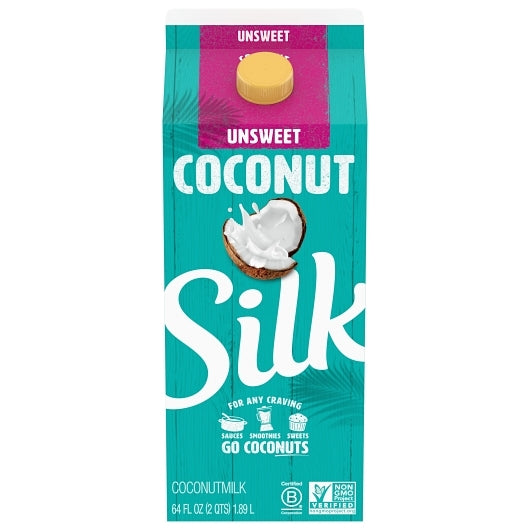 Silk Unsweetened Coconut Milk, 6 x 64 fl oz Case - DOT product image 5