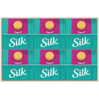 Silk Unsweetened Coconut Milk, 6 x 64 fl oz Case - DOT product image 8
