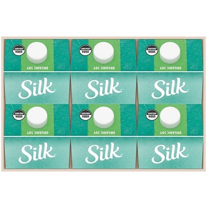 Silk Organic Unsweetened Soy Milk, 6 x 64 fl oz Case - DOT product image 8