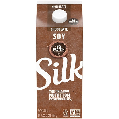 Silk All-Natural Chocolate Soy Milk, 6 x 64 fl oz Case - DOT product image 5